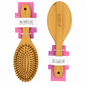 Cepillo Para Cabello Bambu Ovalado