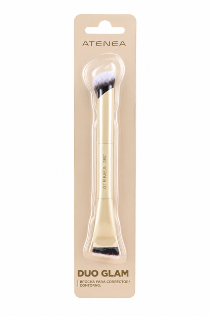 Duo Glam Brocha Para Correcor/Contorno ATENEA