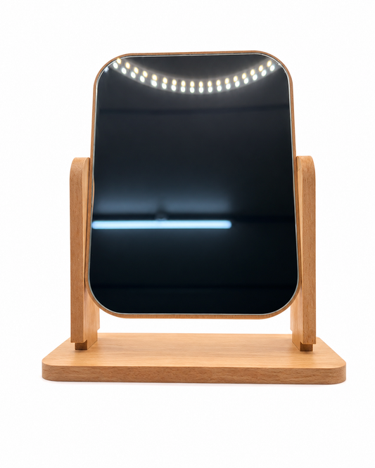 Espejo Rectangular En Madera Importados