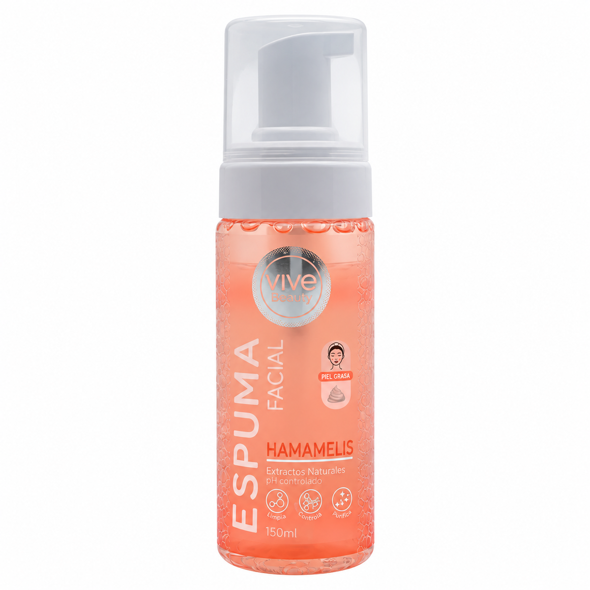 Espuma Facial Hamamelis 150Ml Vive Beauty