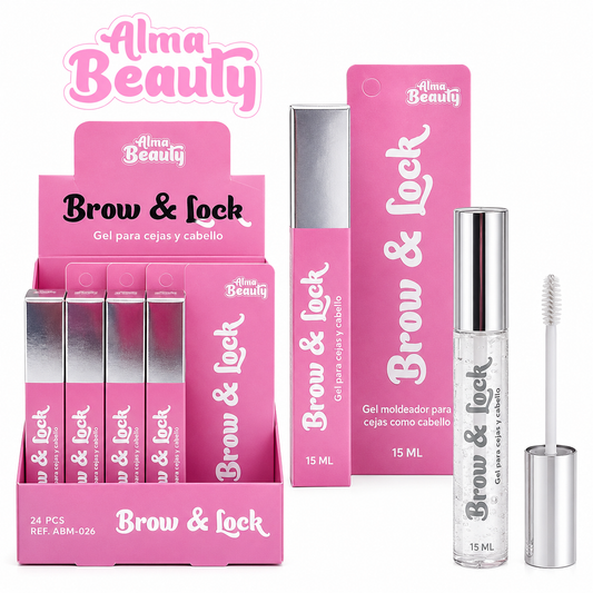 Gel Para Cejas Y Cabello Brow & Lock Alma Beauty