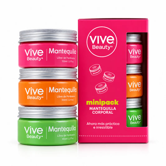 Kit Mini Mantequilla x3 Tropical Vive Beauty
