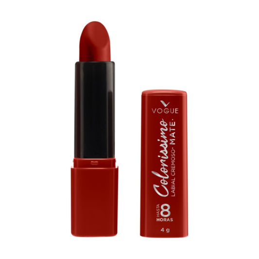 Labial Colorissimo Cremoso Mate Cereza Tropical Vogue