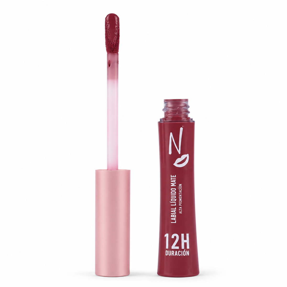 Labial Liquido Mate Burdeos