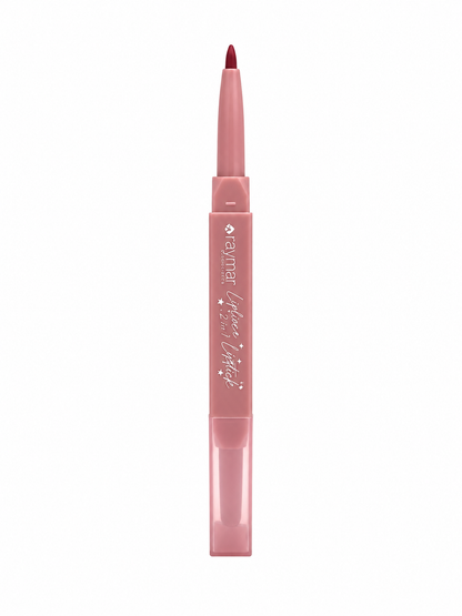 Labial Y Delineador 2 En 1 Tono 3 Raymar