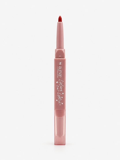 Labial Y Delineador 2 En 1 Tono 4 Raymar