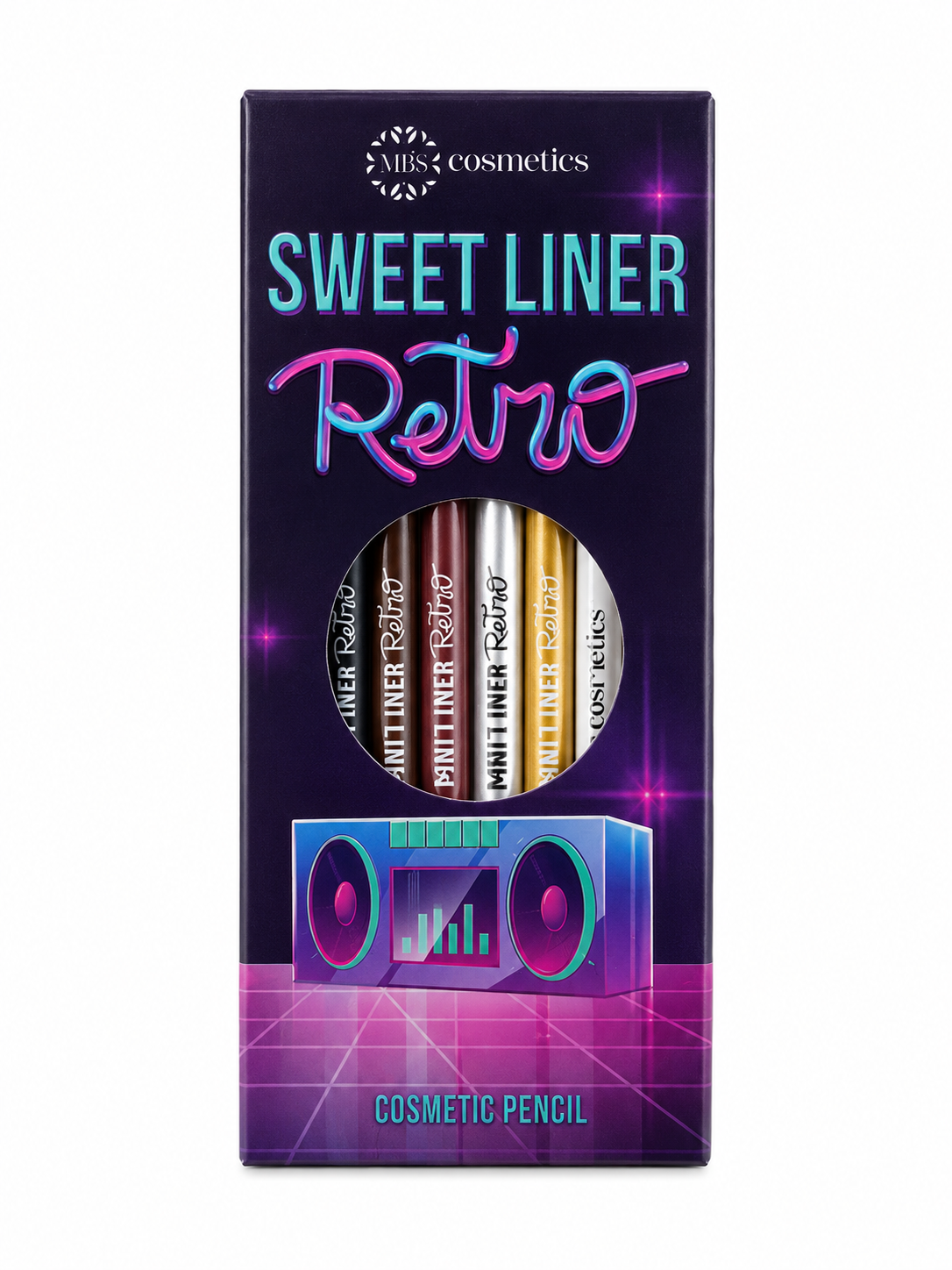 Lápiz Delineador En Gel Sweet Liner Retro Miis