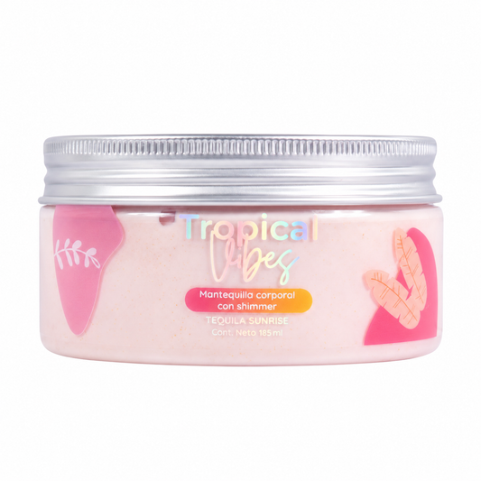 Mantequilla Corporal Con Shimmer Tequila Sunrise Miss Cosmetics