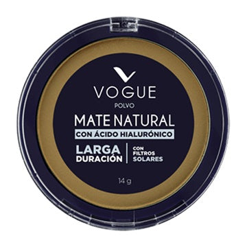 Polvo Compacto Mate Natural Arena Vogue