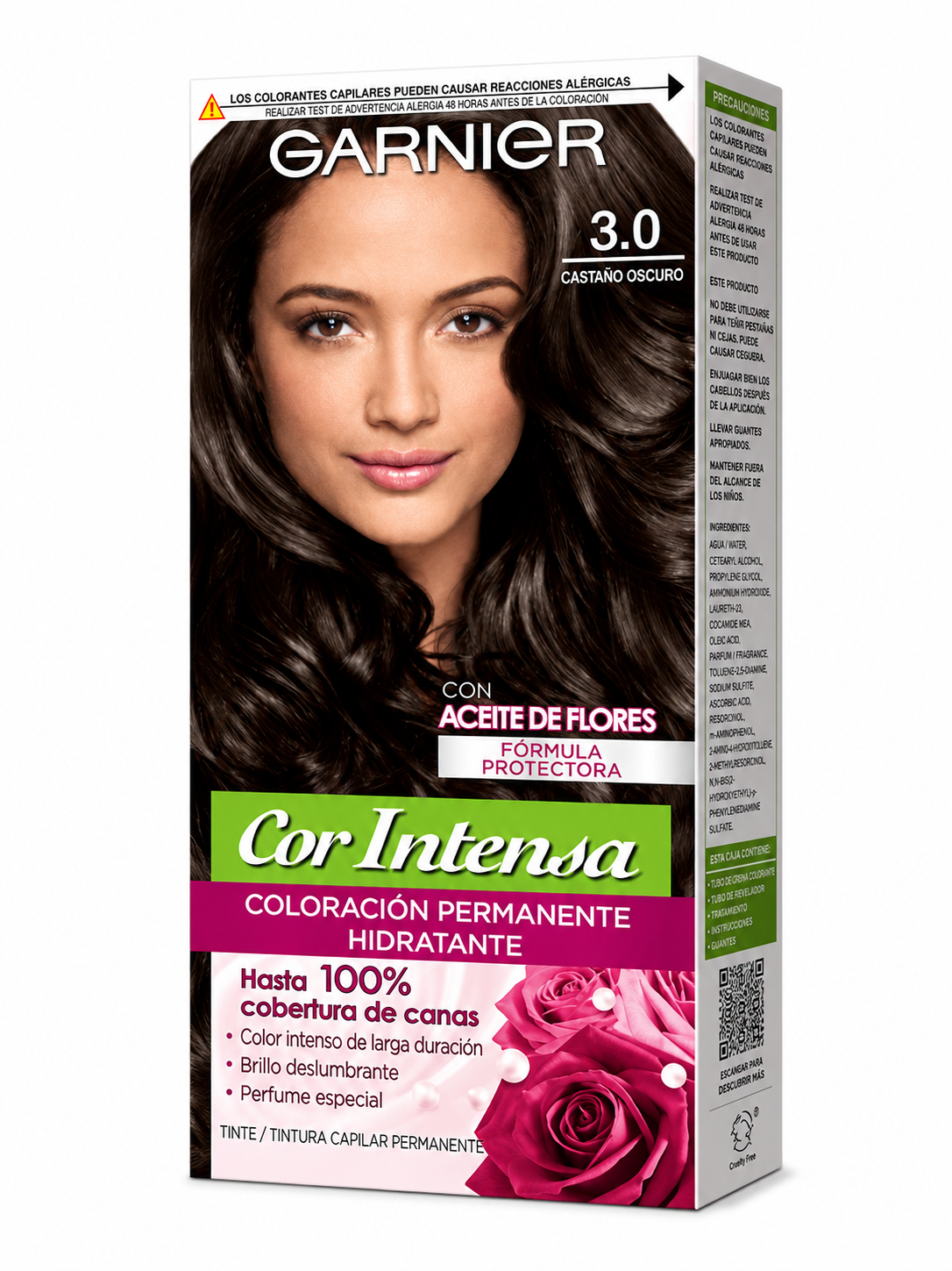 Nutrisse Color Intensa Castaño Oscuro 3.0 Garnier