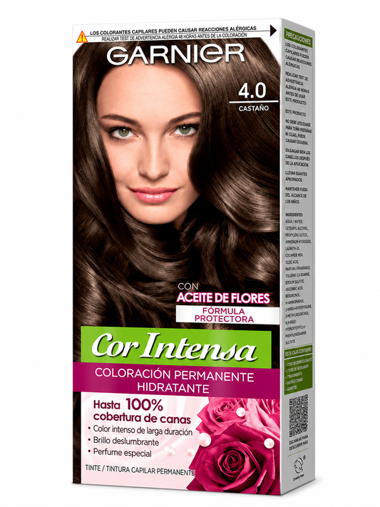 Nutrisse Color Intensa Castaño 4.0 GARNIER