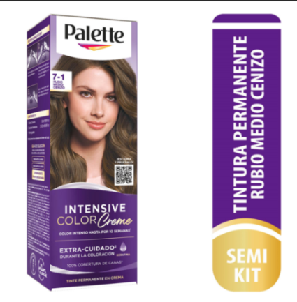 ICC SemiKit 7-1 Rubio Mediano Cenizo Palette