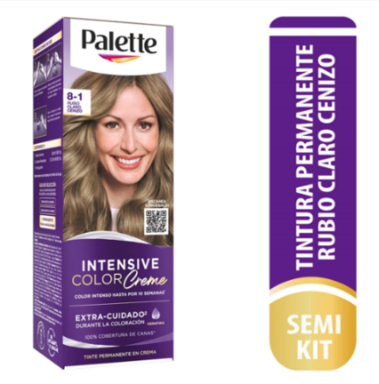 ICC SemiKit 8-1 Rubio Claro Cenizo Palette