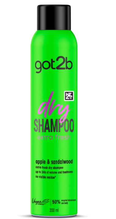 Shampoo Seco extra frescura 200ml Got2B