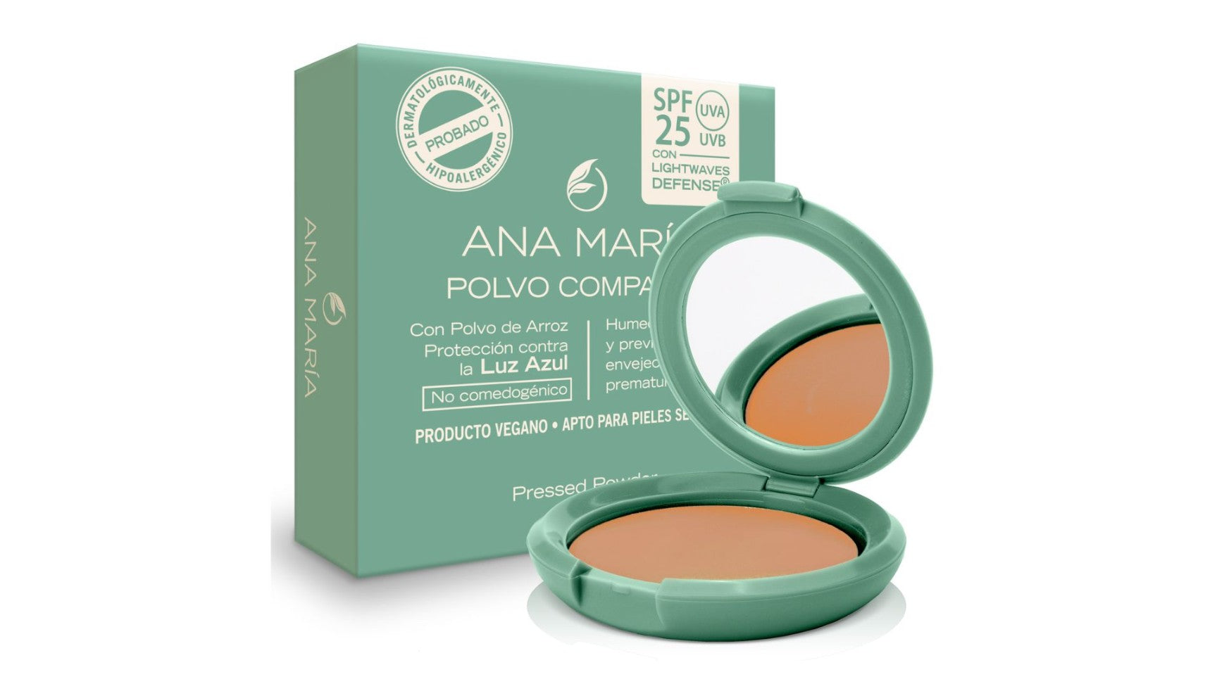 Polvo Compacto Spf 25 Cocoa Ana Maria