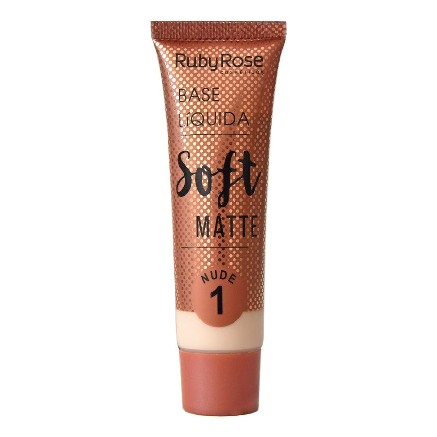 Base Liquida Soft Matte Nude #1 Ruby Rose