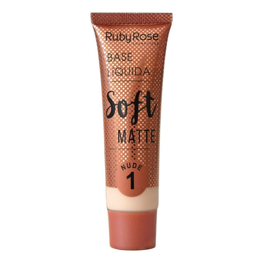 Base Liquida Soft Matte Nude #1 Ruby Rose