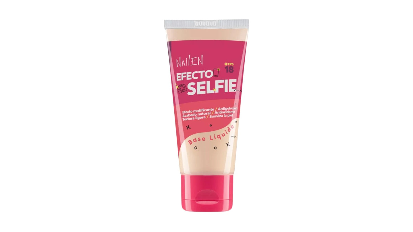 BASE LIQUIDA EFECTO SELFIE #1 Nailen
