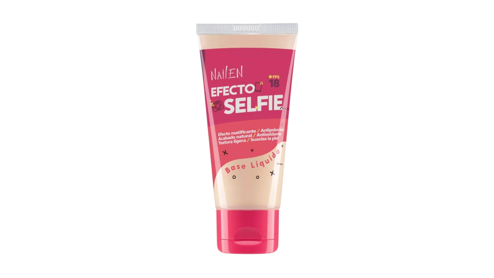 BASE LIQUIDA EFECTO SELFIE #1 Nailen