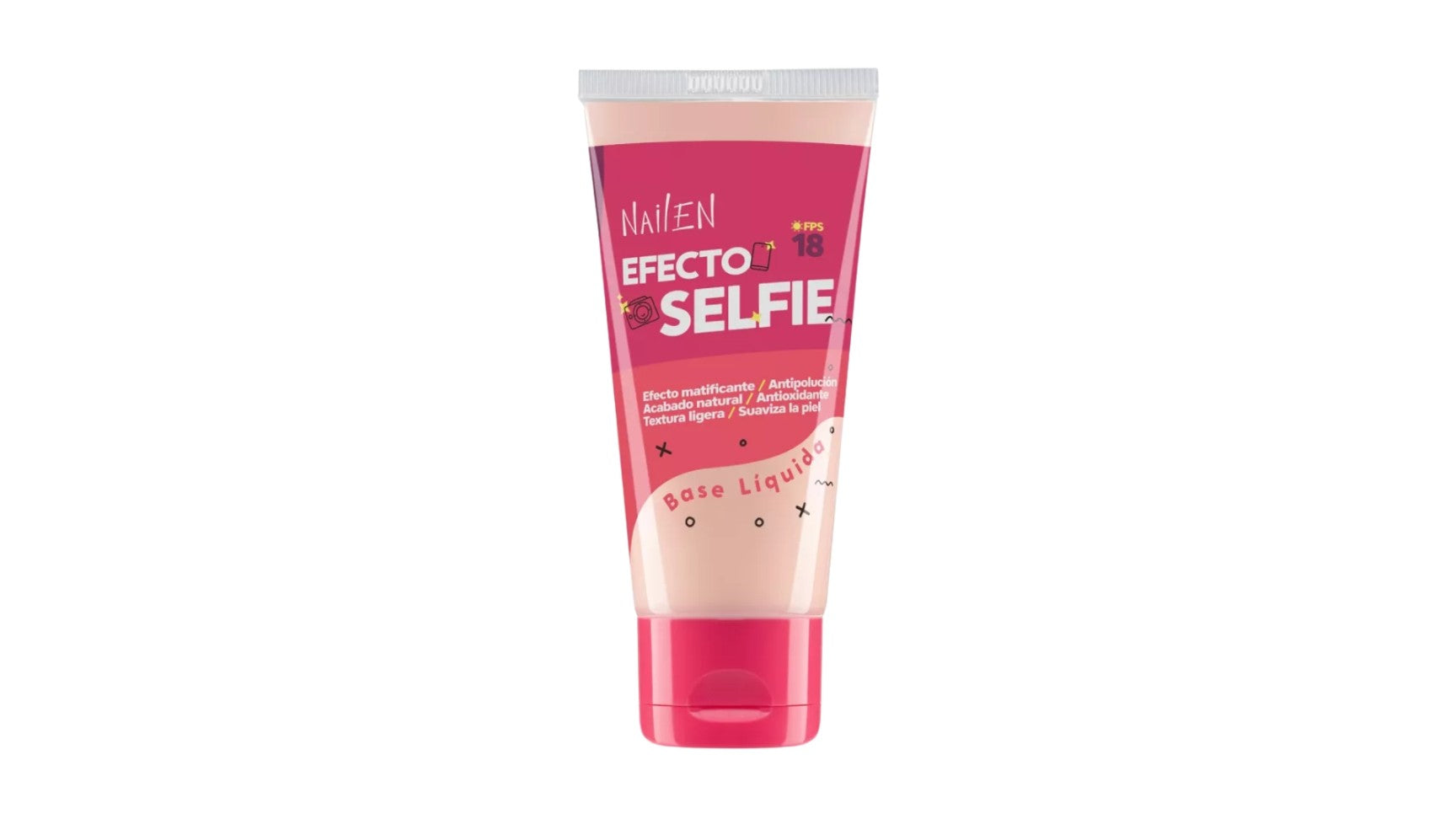 BASE LIQUIDA EFECTO SELFIE #2 Nailen