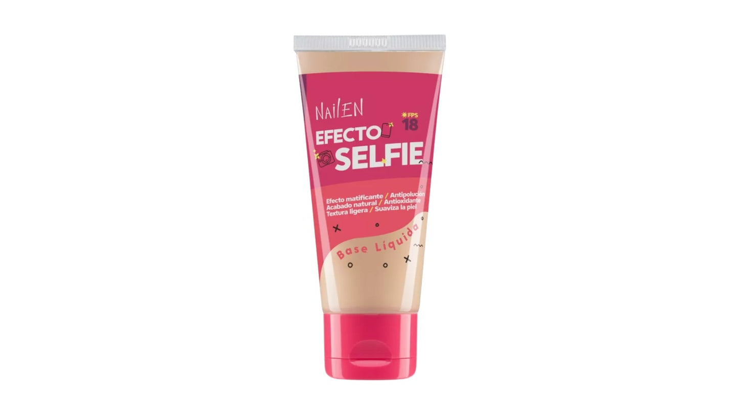 BASE LIQUIDA EFECTO SELFIE #3 Nailen