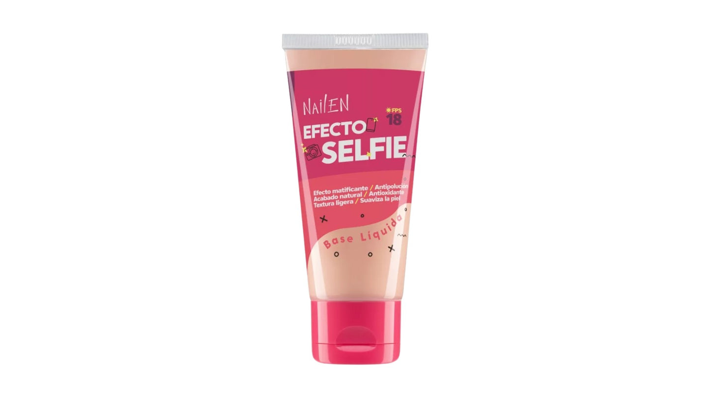 BASE LIQUIDA EFECTO SELFIE #5 Nailen