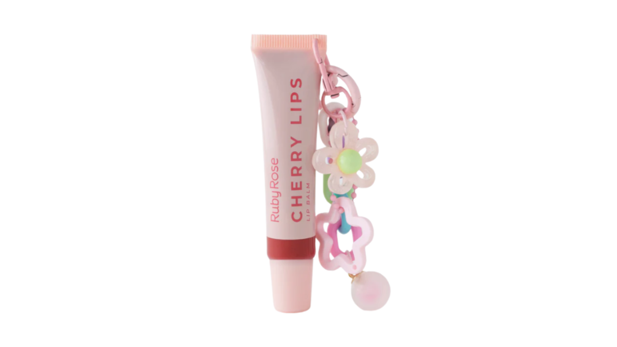 Balsamo Cherry Lips Cl20 + Charm Ruby Rose