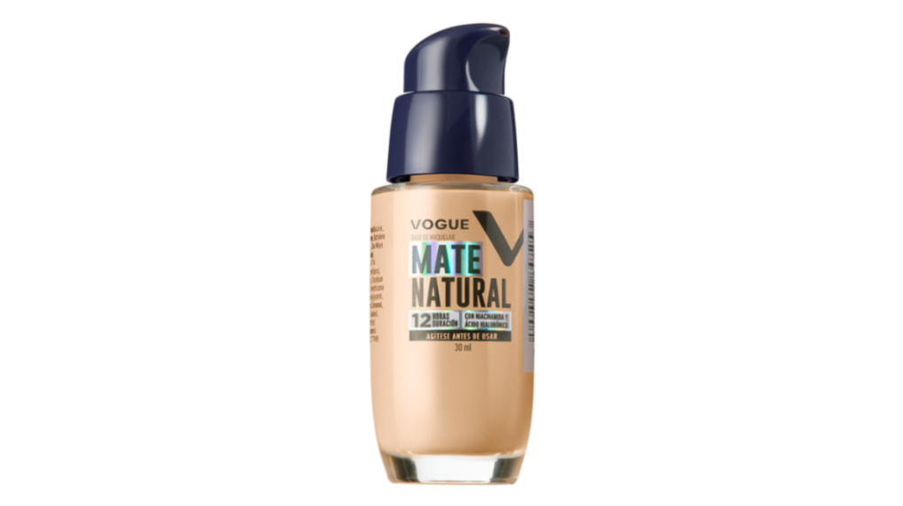 Base Liquida Mate Natural Capuccino Vogue