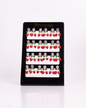 Caja Aretes Fresa Importados