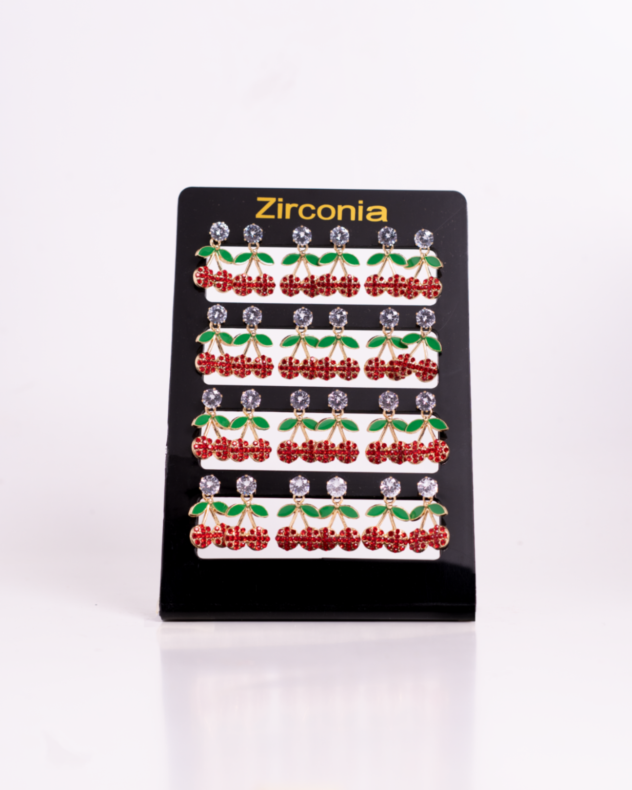 Caja Aretes Uvas Importados