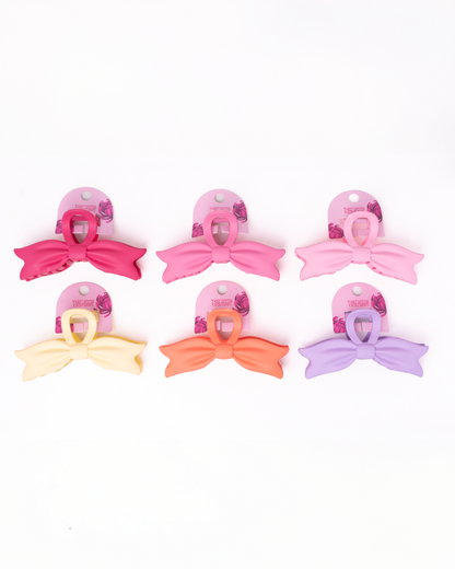 Pinzas Para El Cabello Tipo Moño X 1 Unidad Pantera Celeste