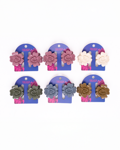 Set 2 Piezas Pinzas Para Pelotipo Rosa Pantera Celeste