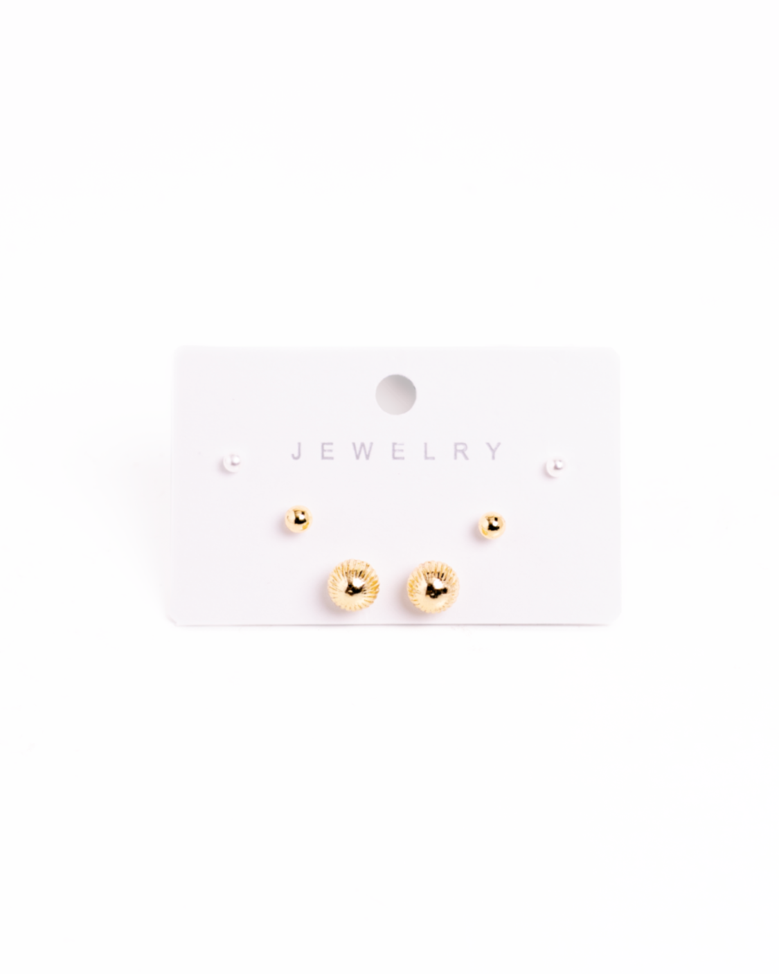 Set De Aretes De Fantasía X 3 Pares Cada P232 Importados