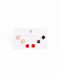 Set De Aretes De Fantasía X 3 Pares Cada P234 Importados