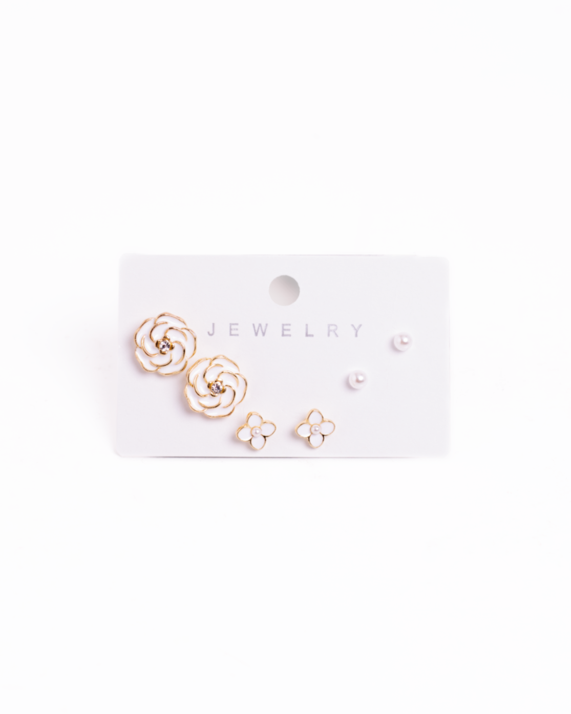 Set De Aretes De Fantasía X 3 Pares Cada P235 Importados