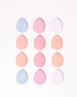 Set De Esponjas Maquillaje X 4 Unidades Pantera Celeste