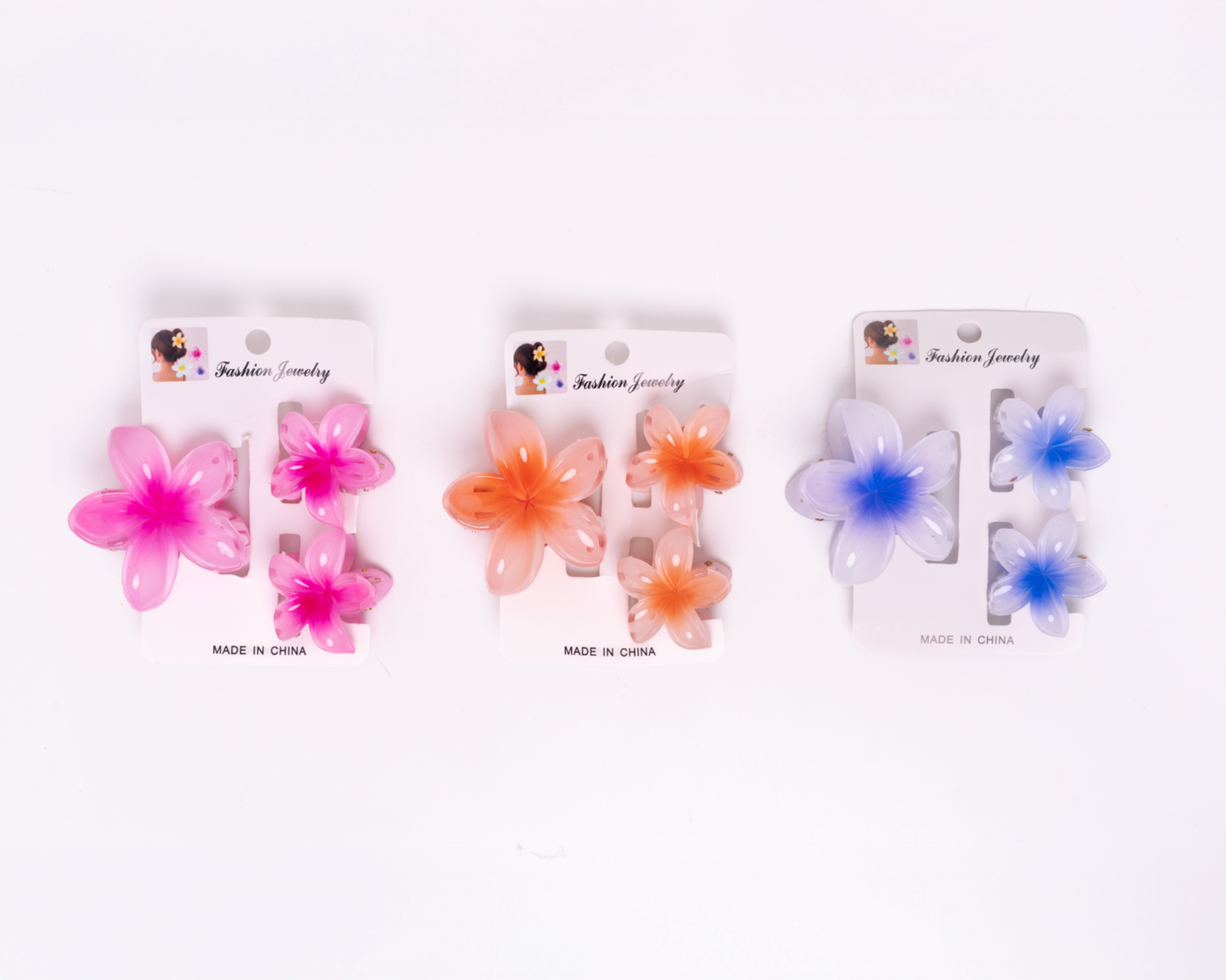 Set De Pinzas Florales X 3 Unidades Importados