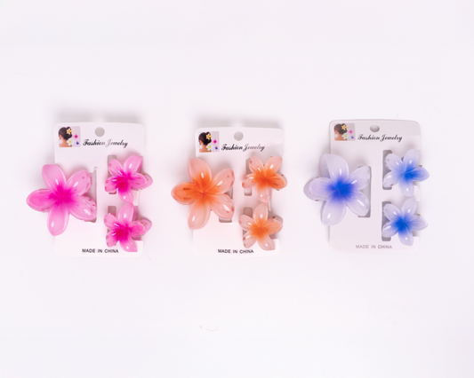 Set De Pinzas Florales X 3 Unidades Importados