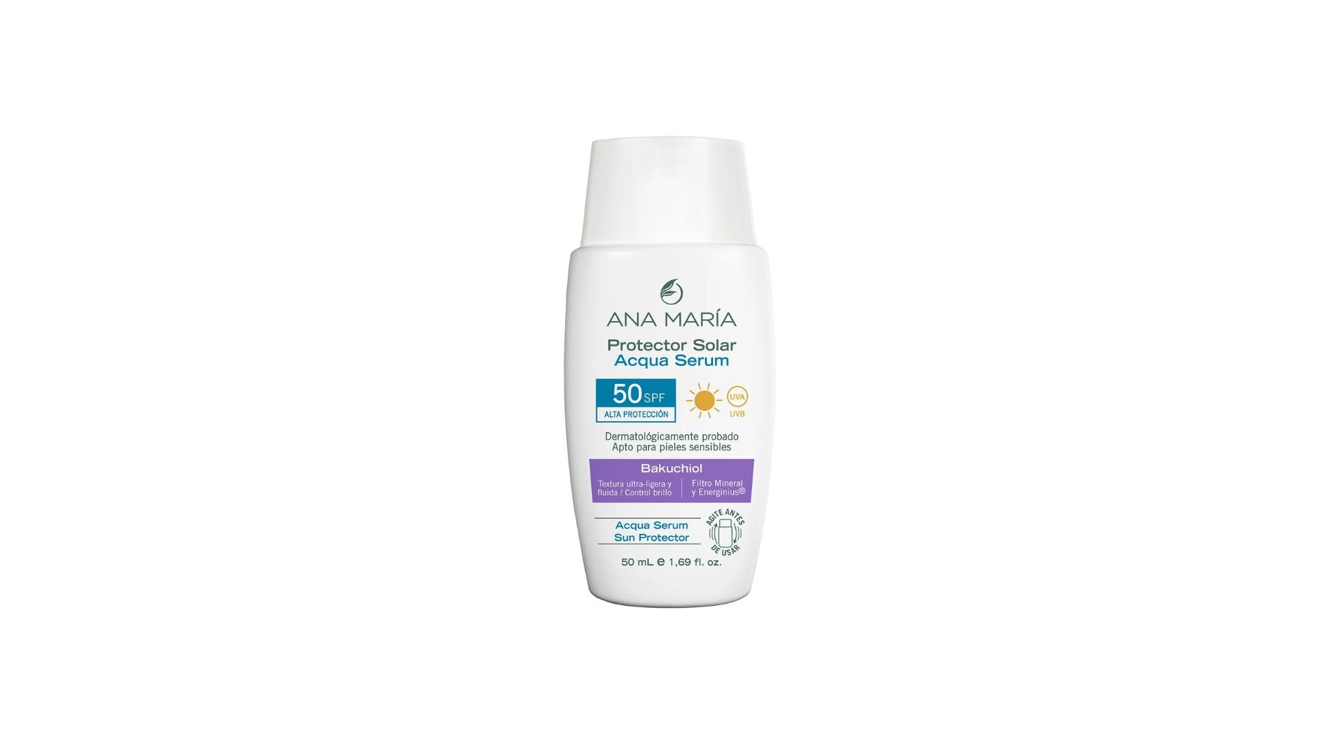 Protector Solar Acqua Serum Bakuchiol X 50G Ana Maria