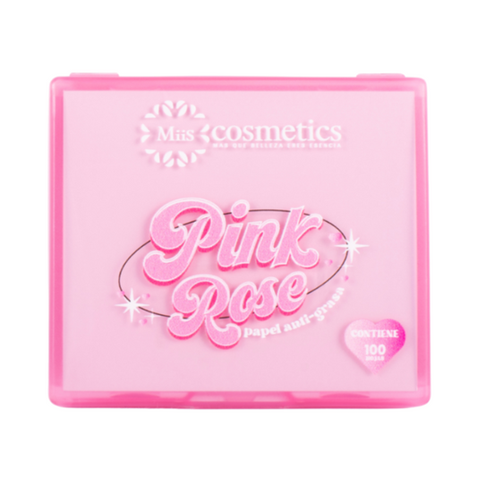 Papel Antigrasa Pink Rose MIIS COSMETICS