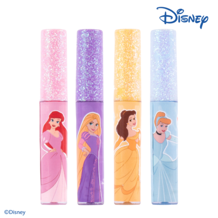Set De Brillos X 4Pcs. Princesas - Disney - Kids MIIS COSMETICS