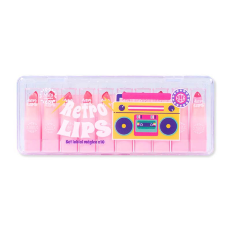 Set De Labial Magico Mini X 10 Retro MIIS COSMETICS