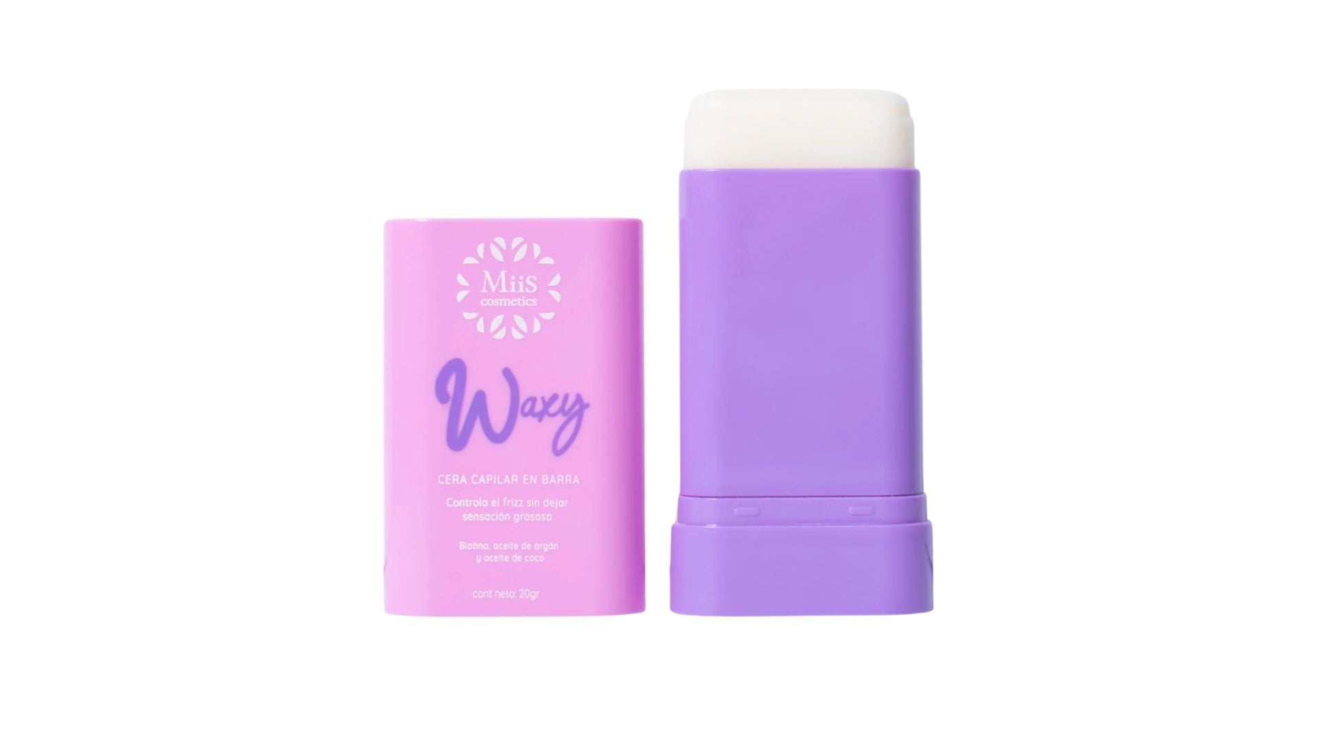 cera capilar en barra waxy MIIS COSMETICS