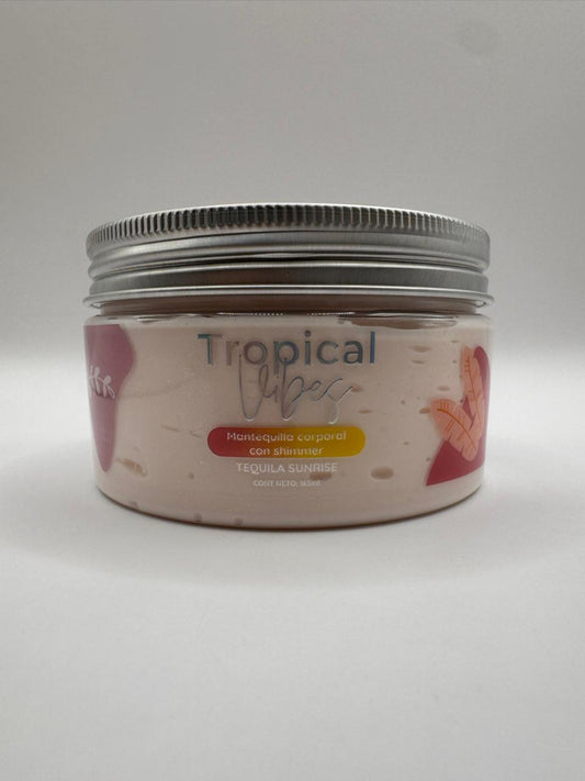 mantequilla corporal con shimmer: tequila sunrise MIIS COSMETICS