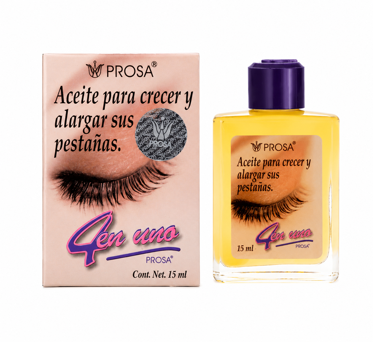 Aceite Fortalecedor Pestañas 15 ml Prosa
