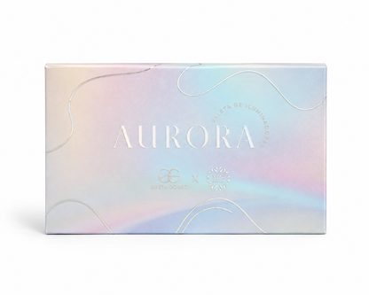 Paleta De Iluminadores Multicromáticos Aurora Miis Cosmetics