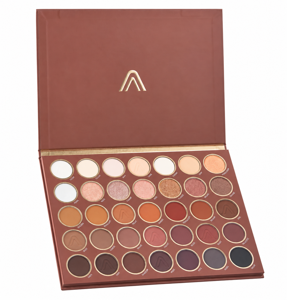 Paleta De Sombras Cocoa 35 Tonos Atenea