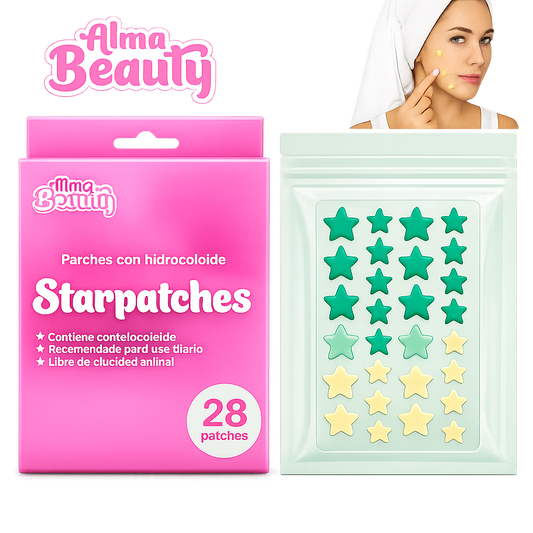 Parche Para Acné Starpatches Con Hidrocoloide Alma Beauty
