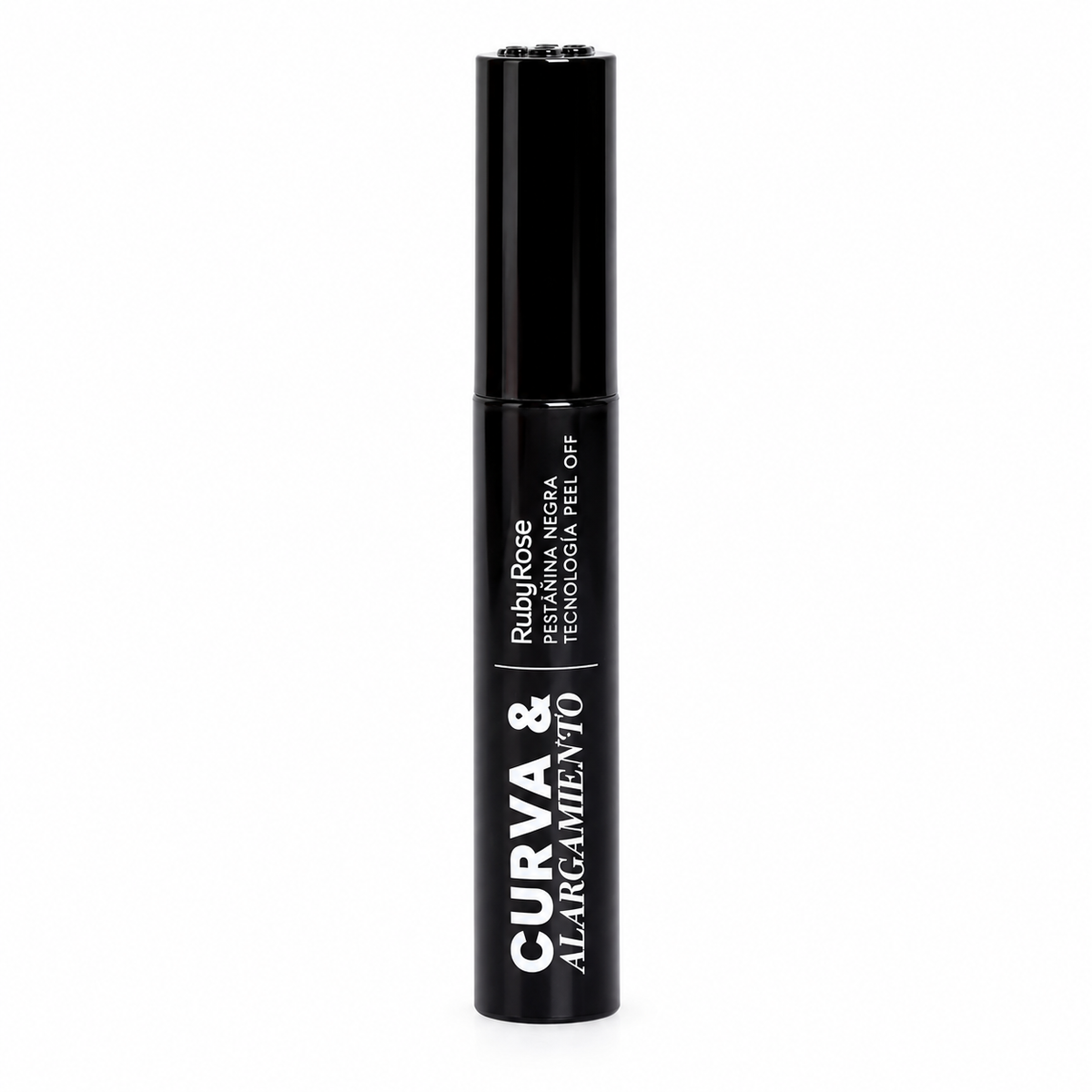 Pestañina Peel Off Curva Y Alargamiento Negra Ruby Rose