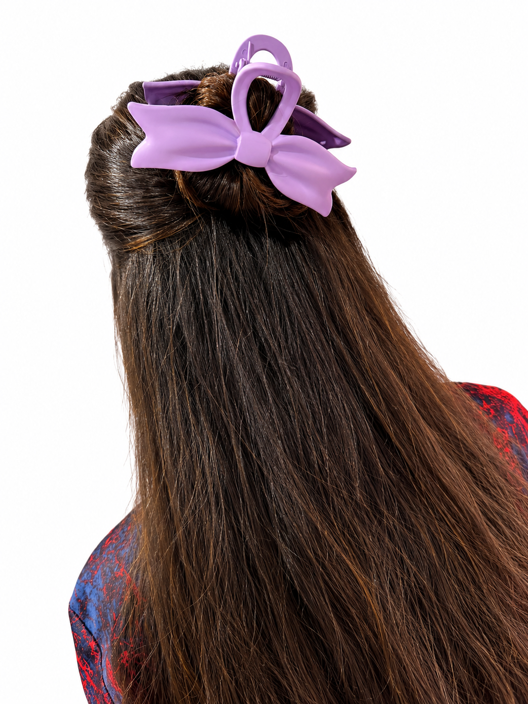 Pinzas Para El Cabello Tipo Moño X 1 Unidad Pantera Celeste